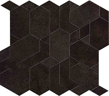 Мозаика Boost Tarmac Mosaico Shapes 31x33.5